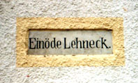 Einöde Lehneck