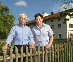 Bauer Klaus Hartsperger mit Frau Hanni